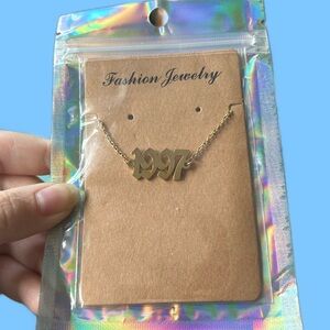 1997 faux gold necklace